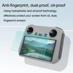 Sunnylife MM3-GHM387 9H 2.5D HD Tempered Glass Film For Mini3 Pro Remote Control - Image 6