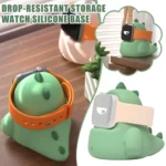 2 PCS H003 Cute Dinosaur Shaped Silicone Charging Stand without Watch For Apple Watch - Image 2