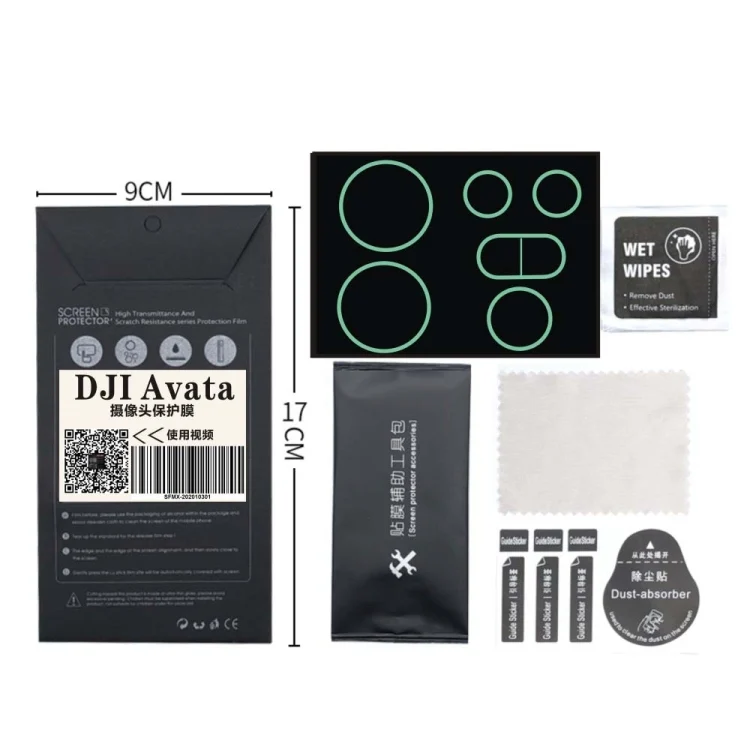 TBD0602818601_B1.webp Sensor+Lens+Glasses Protective Film Anti-scratch Film for DJI Avata - Image 2