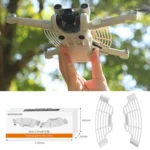 1 Pair Sunnylife MM3-HS464 For DJI Mini 3 Pro Hand Guard Hand-held Take-off And Landing Safety Guard - Image 6