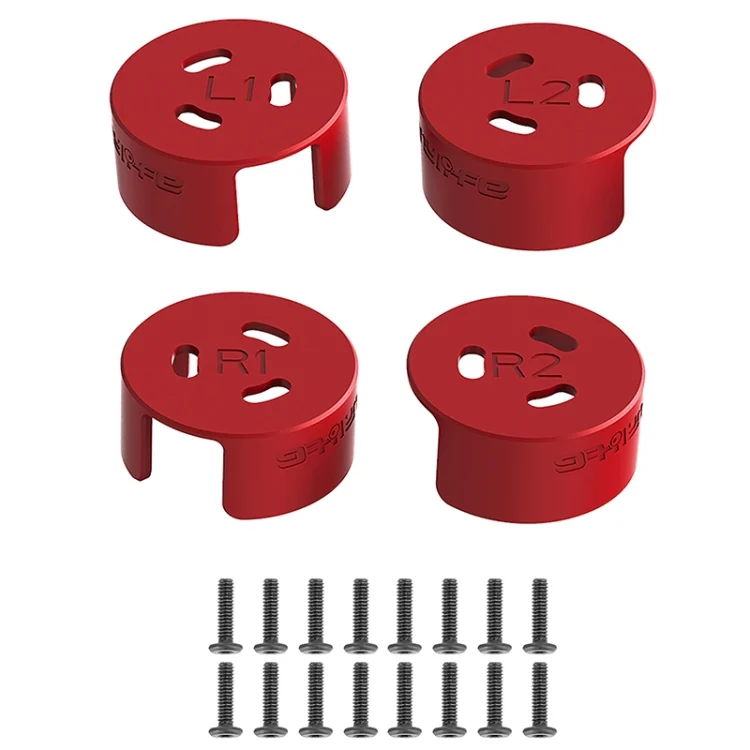 4 PCS / Set Sunnylife AT-MD475 Dust-proof Waterproof Aluminum Alloy Motor Cover For DJI Avata