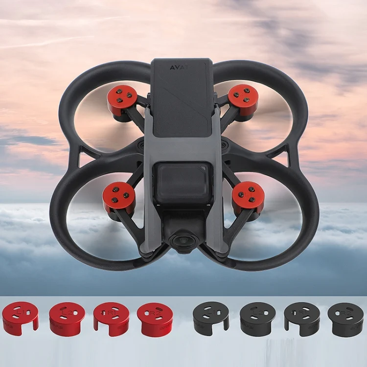 TBD0602845901_B1.webp 4 PCS / Set Sunnylife AT-MD475 Dust-proof Waterproof Aluminum Alloy Motor Cover For DJI Avata - Image 2