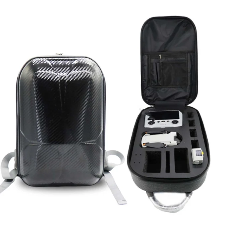 TBD0602846301A.webp Hard Shell PC Carbon Fiber Backpack for DJI Mini 3 Pro Drone - Image 1