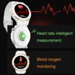 HW3 Mini Heart Rate/Blood Oxygen Monitoring Smart Watch with NFC Function - Image 4