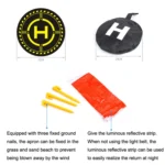 Sunnylife DJI-TJP07 For DJI Avata / Mini 3 Pro / Mavic 3 / Mini SE 70cm Adjust Luminous Night Light Apron - Image 3