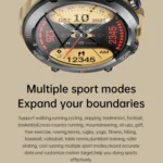 K56Pro 1.39 Inch Heart Rate/Blood Pressure/Blood Oxygen Monitoring Smart Calling Watch - Image 5