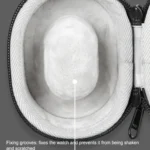 EVA Smartwatch Storage Case Universal Fleece Watch Storage Bag With Carabiner - Image 6