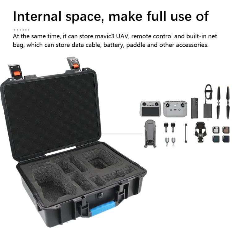 TBD0603053301_B2.webp For DJI Mavic 3 Classic Drone Storage Box Portable Explosion-proof Case - Image 3