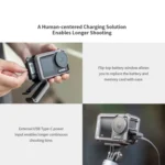 PGYTECH For DJI Osmo Action 3 Aluminum Alloy Camera Housing Shell Expansion Protective Frame - Image 5
