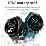 BW0223 Heart Rate/Blood Oxygen/Blood Pressure Monitoring Bluetooth Smart Calling Watch - Image 6