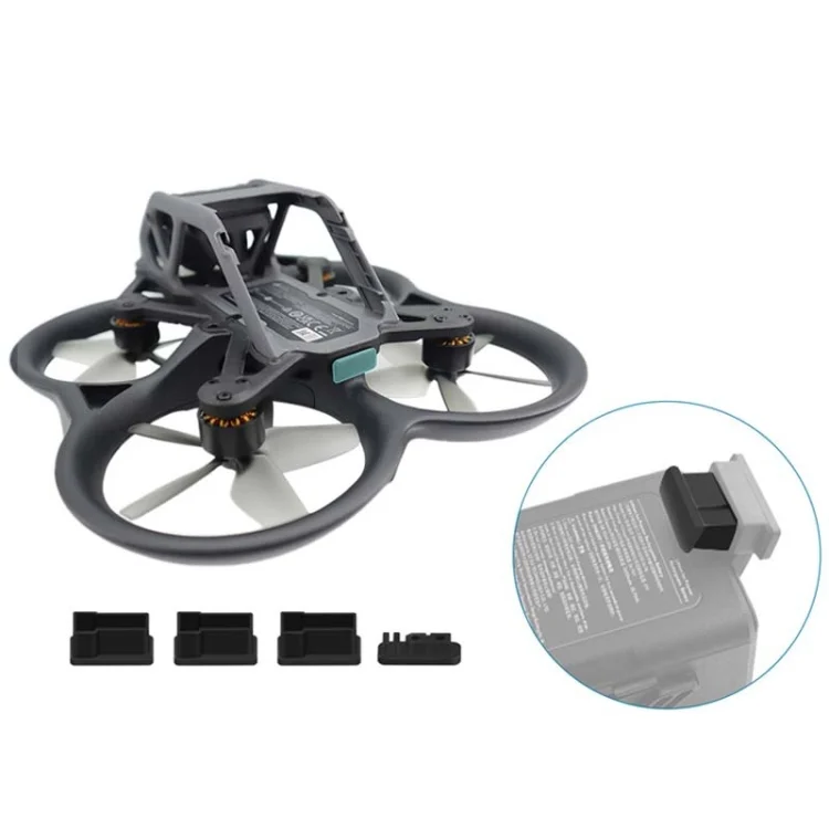 TBD0603125301_B1.webp For DJI Avata CQT 913407 Battery Body Contact TPU Dust-proof Plugs Moisture Protection Cover - Image 2