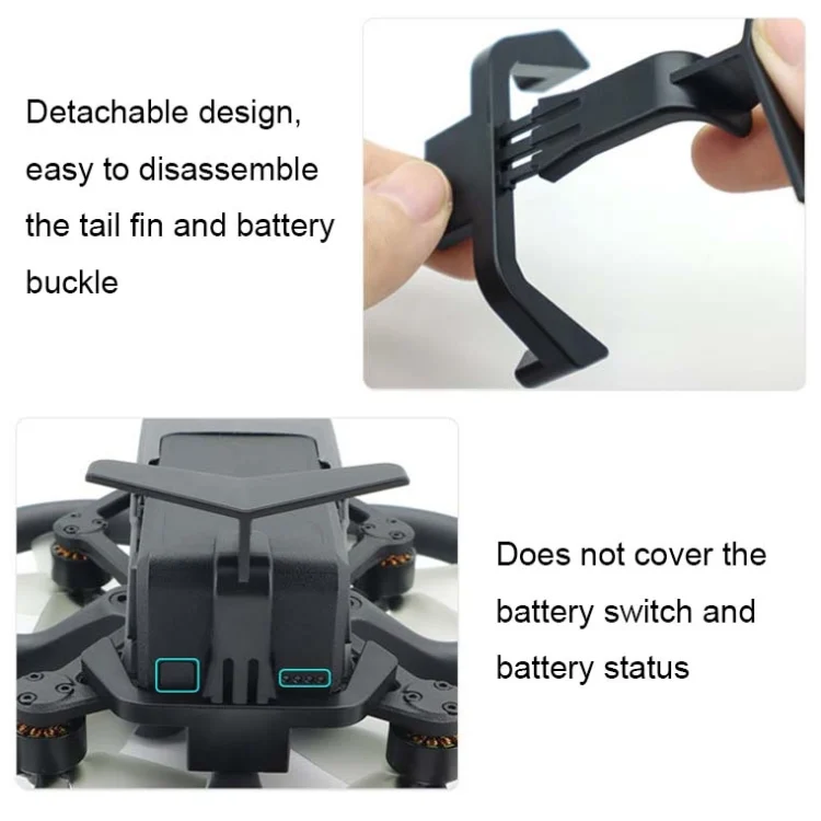 TBD0603125801_B3.webp For DJI Avata CQT 2 In 1 Battery Anti-Falling Decorative Rear Wing Buckle Battery - Image 4