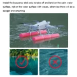 CQT 913492 Floating Heightened Drone Landing Gear Buoyancy Rod - Image 5