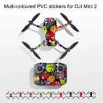 Sunnylife MM2-TZ452 For DJI Mini 2 / Mini 4K / DJI Mini 2 SE  Waterproof PVC Drone Body + Arm + Remote Control Decorative Protective Stickers Set - Image 2