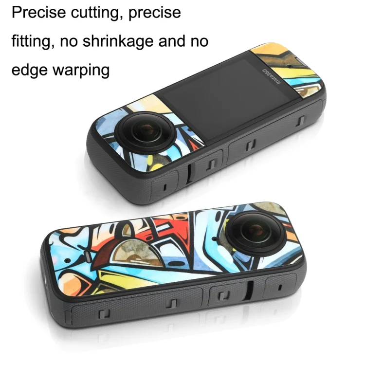 TBD0603220901_B3.webp Sunnylife IST-TZ485 For DJI Insta360 X3 Panoramic Camera PVC Protection Scraper Film Stickers - Image 4
