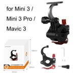For DJI Mini 3 Pro / RC1 Sunnylife MM3-ZJ400 Remote Control Shooting Camera Bicycle Clip - Image 3
