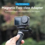 For DJI OSMO Action 3 TELESIN Magnetic Two Claw Adapter Action Camera Accessories - Image 4