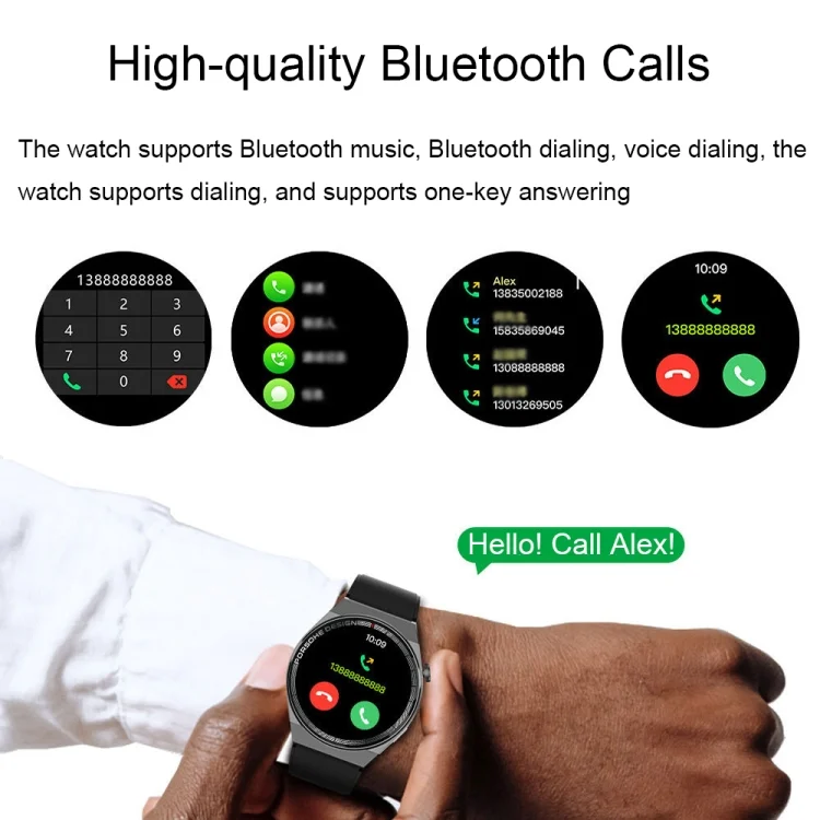 TBD0603376001_B4.webp ST5 MAX 1.45 Inch Smart Recording Waterproof Sports Watch Voice Broadcast Calling Watch - Image 5