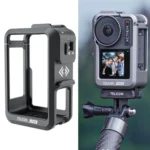 For DJI Osmo Action 3 TELESIN OA-FMS-004 Motion Camera Metal Rabbit Cage Protection Frame