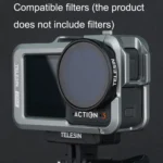 For DJI Osmo Action 3 TELESIN OA-FMS-004 Motion Camera Metal Rabbit Cage Protection Frame - Image 8