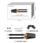 For DJI RS3 Mini Sunnylife RO-GS560 Lanyard Handheld Gimbal Double Buckle Comfortable Shoulder Strap Accessories - Image 3