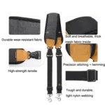 For DJI RS3 Mini Sunnylife RO-GS560 Lanyard Handheld Gimbal Double Buckle Comfortable Shoulder Strap Accessories - Image 4