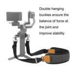 For DJI RS3 Mini Sunnylife RO-GS560 Lanyard Handheld Gimbal Double Buckle Comfortable Shoulder Strap Accessories - Image 5