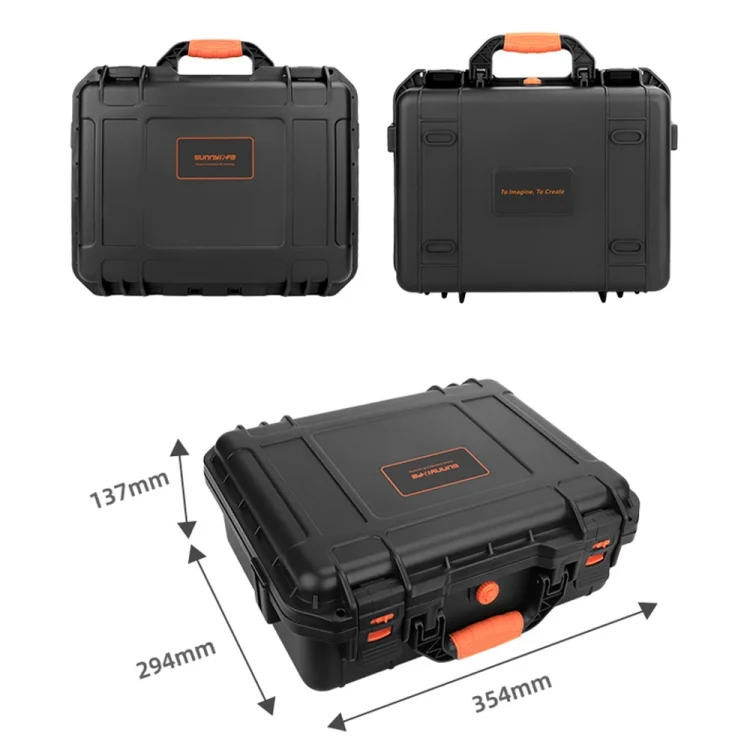 TBD0603391901_B1.webp For DJI RS3 Mini Sunnylife AQX-7 Waterproof Safety Box Storage Bag - Image 2
