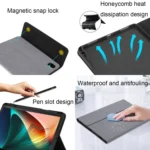 All-inclusive Anti-drop Tablet Magnetic Protective Case with Pen Slot, For Xiaomi 5/Pro/5G 11 inch - Image 6