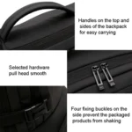 For DJI Mavic 3 Classic Storage Bag Backpack Can Accommodate 15 Inch Laptop & Tablet - Image 6