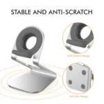 AhaStyle ST03 For Apple Watch Series Aluminum Alloy Stand Base - Image 3