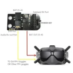 For DJI FPV Goggles V2 5.8G Analog Receiver Module Adapter Board Video Receiver - Image 3