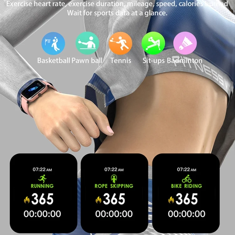 TBD0603549001_B10.webp H10 1.69 inch Screen Bluetooth Call Smart Watch, Support Heart Rate/Blood Pressure/Sleep Monitoring - Image 11