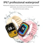 H10 1.69 inch Screen Bluetooth Call Smart Watch, Support Heart Rate/Blood Pressure/Sleep Monitoring - Image 12