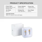 For DJI Mini 3 Pro RCSTQ Aluminum Alloy Two Color Telescopic Joystick With Screen Remote Control Thumb Operation Rod - Image 12