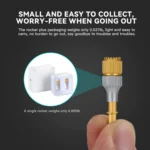 For DJI Mini 3 Pro RCSTQ Aluminum Alloy Two Color Telescopic Joystick With Screen Remote Control Thumb Operation Rod - Image 6