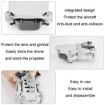 For DJI Mavic Mini / Mini 2 SE RCSTQ Gimbal Protection Kit Paddle Restrainer - Image 8
