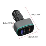 For DJI Mavic 3/Mini 2 RCSTQ 100W 2 In 1 Car Charger - Image 3