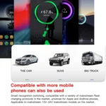 For DJI Mavic 3/Mini 2 RCSTQ 100W 2 In 1 Car Charger - Image 9