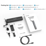 TELESIN Charging Selfie Stick 10000mah Power Bank Universal For Sports Camera & Smart Phone - Image 11