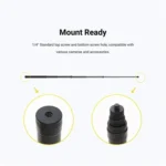 Carbon Fiber Extended Monopod Invisible Selfie Stick For Insta360  / DJI Action / GoPro / Xiao Yi Sports Camera - Image 5