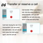 P03 4G+VOIP Dual Mode Wireless Fixed Line SIP Network Phone IP Enterprise Office Phone Wireless Landline - Image 9