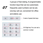 P03 4G+VOIP Dual Mode Wireless Fixed Line SIP Network Phone IP Enterprise Office Phone Wireless Landline - Image 10