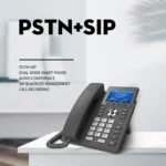 S135 PSTN+SIP Dual Mode Recording Smart Phone 6 Ways VOIP Network Phone IP Phone - Image 4