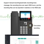 S135 PSTN+SIP Dual Mode Recording Smart Phone 6 Ways VOIP Network Phone IP Phone - Image 7
