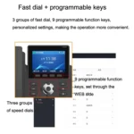S135 PSTN+SIP Dual Mode Recording Smart Phone 6 Ways VOIP Network Phone IP Phone - Image 10