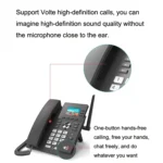 S01 Smart VOIP Network Phone 4G Full Netcom SIP Audio ConferenceBusiness Office Wireless Fixed Landline - Image 8