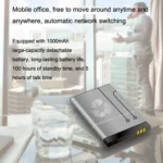 S07 Mobile Handheld WIFI Wireless Phone IP VOIP SIP Phone Support 4G Charging Base Network Phone - Image 13