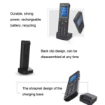 S07 Mobile Handheld WIFI Wireless Phone IP VOIP SIP Phone Support 4G Charging Base Network Phone - Image 3