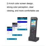 S07 Mobile Handheld WIFI Wireless Phone IP VOIP SIP Phone Support 4G Charging Base Network Phone - Image 4